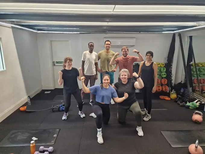Personal Trainer Domenica Cifuentes and her Tabata class.